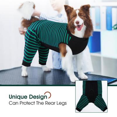 Show full view: Kuoser Hind Leg Sleeve Dog Recovery Suit, Green, Large slide 5 of 11