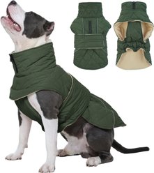 Kuoser Dog Coat, Green, Medium
