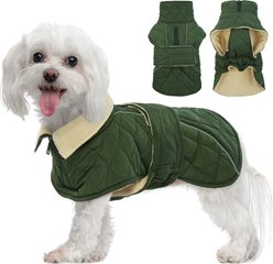 Kuoser Dog Coat, Green, Small
