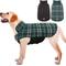 Show in main carousel: Kuoser Weatherproof Dog Coat, Green, Large slide 8 of 9