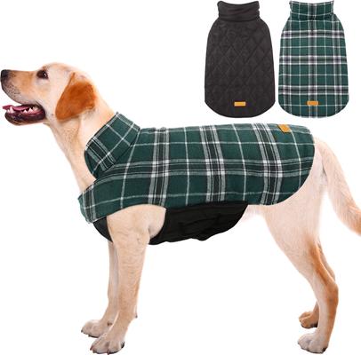 Show full view: Kuoser Weatherproof Dog Coat, Green, Large slide 8 of 9