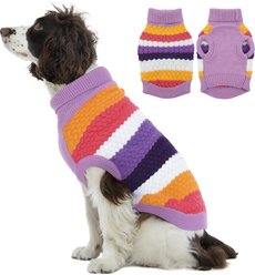 Kuoser Dog Sweater, Purple, X-Large