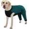 Show in main carousel: Kuoser Hind Leg Sleeve Dog Recovery Suit, Green, XX-Large slide 1 of 11