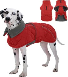 Kuoser Dog Coat, Red, X-Large
