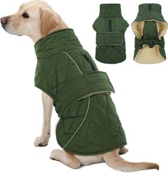 Kuoser Dog Coat, Green, XXX-Large