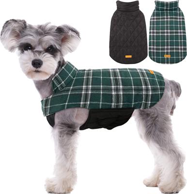 Show full view: Kuoser Weatherproof Dog Coat, Green, Medium slide 7 of 8