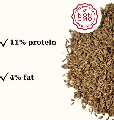 Show full view: Semican Non-GMO Golden Select Crimped Oats Horse Feed, 50-lb bag slide 2 of 5