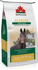 Semican Non-GMO Alfalfa Pellets Horse Feed, 50-lb bag
