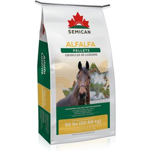 Semican Non-GMO Alfalfa Pellets Horse Feed, 50-lb bag