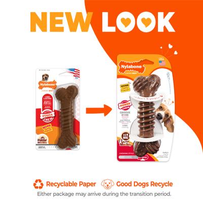 Show full view: Nylabone Dura Chew Power Chew Textured Dog Bone Flavor Medley, Medium slide 2 of 13
