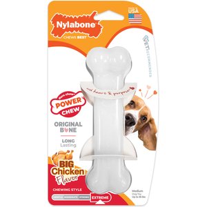 Nylabone Power Chew Durable Dog Toy Chicken, Medium 