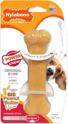 Nylabone Power Chew Peanut Butter Flavored Dog Chew Toy, Medium