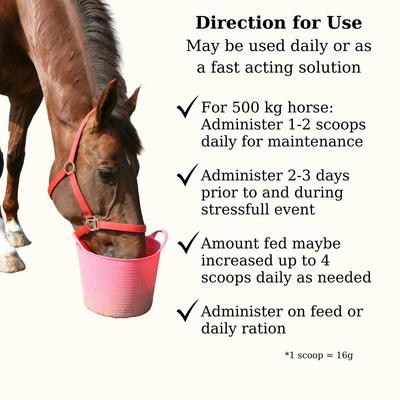 Show full view: Semican Zenitude EQ Calming Powder Horse Supplement, 3-lb bag slide 5 of 5