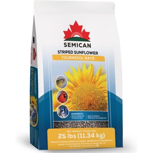 Semican Striped Sunflower Wild Bird Food, 25-lb bag