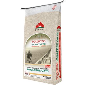 Semican Non-GMO Hullfree Oats Turcotte Horse Feed, 50-lb bag