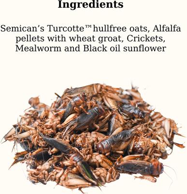 Show full view: Semican GoodyMix Insects & Oat Chicken Treats, 2.65-lb bag slide 5 of 5