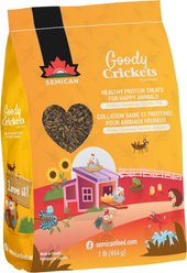 Semican GoodyCrickets Chicken Treats, 1-lb bag