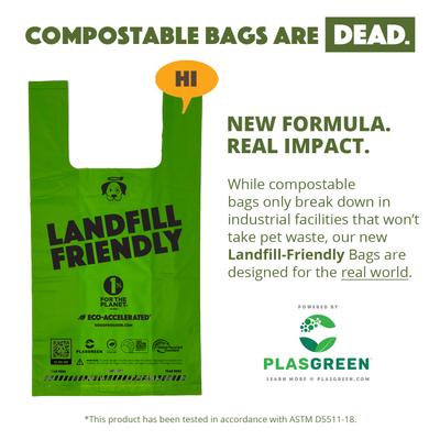 Show full view: Doggy Do Good Landfill-Friendly Premium Dog & Cat Waste Bags - Handle Bags, 180 count slide 9 of 10