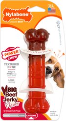 Nylabone Flavor Frenzy Power Chew Dog Toy Beef Jerky, Medium