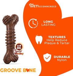 Nylabone Dura Chew Power Chew Textured Dog Bone Flavor Medley, Medium slide 2 of 8