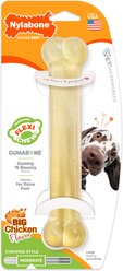 Nylabone FlexiChew Chicken Flavored Dog Chew Toy, Large