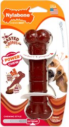 Nylabone Power Chew Basted Blast Dual Flavored Dog Chew Toys, Medium