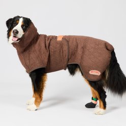 Siccaro Selected Drying Dog Coat, Dark Brown, 70