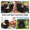 Show in main carousel: WOOAIDAGG Fully Detachable & Washable Dog Car Seat with 2 Clip-On Safety Leashes, 19 x 19 x 20-in, Black slide 6 of 8