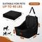 Show in main carousel: WOOAIDAGG Travel Dog Car Seat with Seat Belt & 3 Adjustable Straps, 20 x 20 x 20-in, Black slide 2 of 6