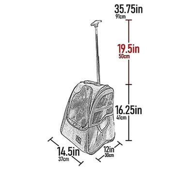 Show full view: Pet Gear I-GO2 Traveler Backpack Dog Carrier, Sage slide 5 of 5