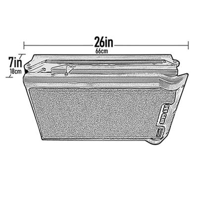 Show full view: Pet Gear Tri-Fold Travel Lite Dog Ramp with Supertrax, Black/Green slide 7 of 7