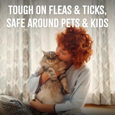 Show full view: TropiClean Natural* Flea + Tick Easy Mist Spray for Cats, 14-fl oz bottle slide 6 of 9