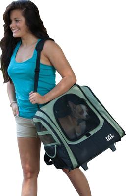 Show full view: Pet Gear I-GO2 Traveler Backpack Dog Carrier, Sage slide 2 of 5