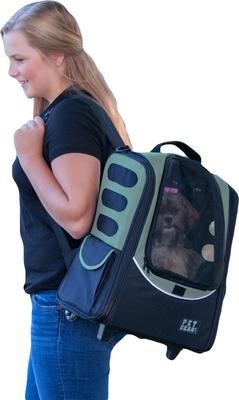 Show full view: Pet Gear I-GO2 Escort Backpack Dog Carrier, Sage slide 3 of 6