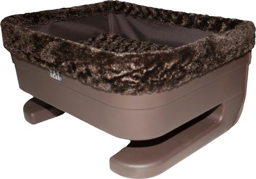 Show full view: Pet Gear Dog Car Bucket Seat Booster with Chocolate Insert, Chocolate/ Chocolate Swirl, 22-in slide 4 of 5