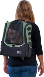 Pet Gear I-GO2 Escort Backpack Dog Carrier, Sage