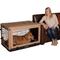Show in main carousel: Pet Gear The Other Door Steel Dog Crate, Tan/Black, 42 inch slide 1 of 6