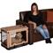 Show in main carousel: Pet Gear The Other Door Steel Dog Crate, Tan/Black, 27 inch slide 1 of 6