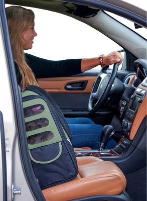 Show full view: Pet Gear I-GO2 Escort Backpack Dog Carrier, Sage slide 5 of 6