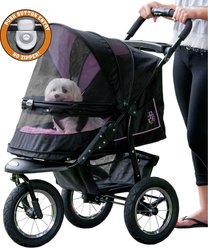 Pet Gear NV No-Zip Dog Stroller, Rosé