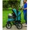 Show in main carousel: Pet Gear No-Zip Double Pet Stroller, Pine Green slide 2 of 8