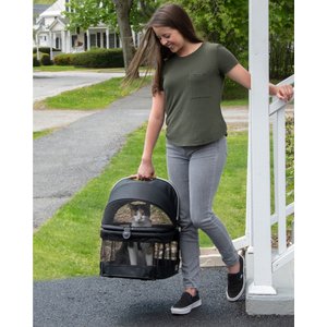 Pet Gear View 360 Dog & Small Pet Carrier, Black
