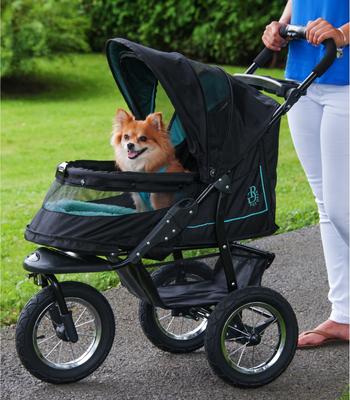 Show full view: Pet Gear NV No-Zip Dog Stroller, Skyline slide 2 of 5