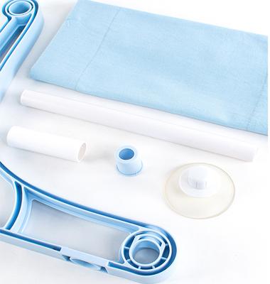 Show full view: Gapzer Espresso Cozy Hammock Polypropylene Cat Window Perch with Strong Suction Cups, 20 x 12 x 2-in, Blue slide 8 of 9