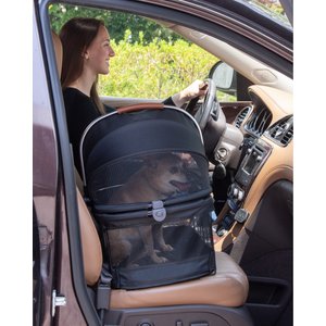 Pet Gear View 360 Dog & Small Pet Carrier, Black