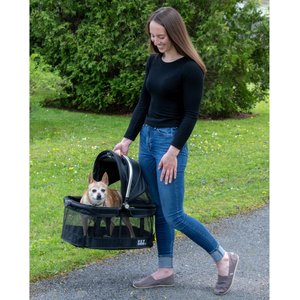 Pet Gear View 360 Dog & Small Pet Carrier, Black