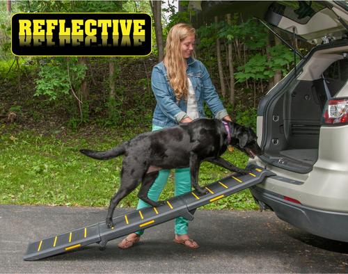 Show full view: Pet Gear Travel Lite Tri-Fold Reflective Dog Ramp slide 3 of 6