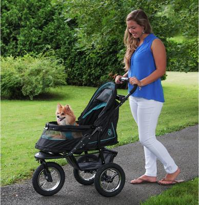 Show full view: Pet Gear NV No-Zip Dog Stroller, Skyline slide 3 of 5