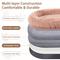 Show in main carousel: LovMor 10-cm Thick Memory Foam Oversize Human Dog Bed with Plump Pillow & Removable Cover, 78 x 51 x 12-in, Pink slide 5 of 7