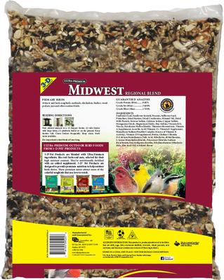 Show full view: 3-D Midwestern Regional Blend Wild Bird Food, 5-lb bag slide 2 of 9